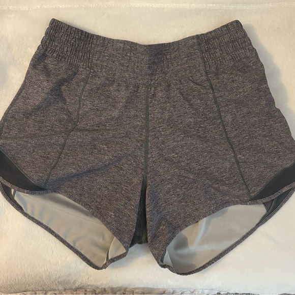 Gray Women's Athletic Shorts - Picture 1 of 5